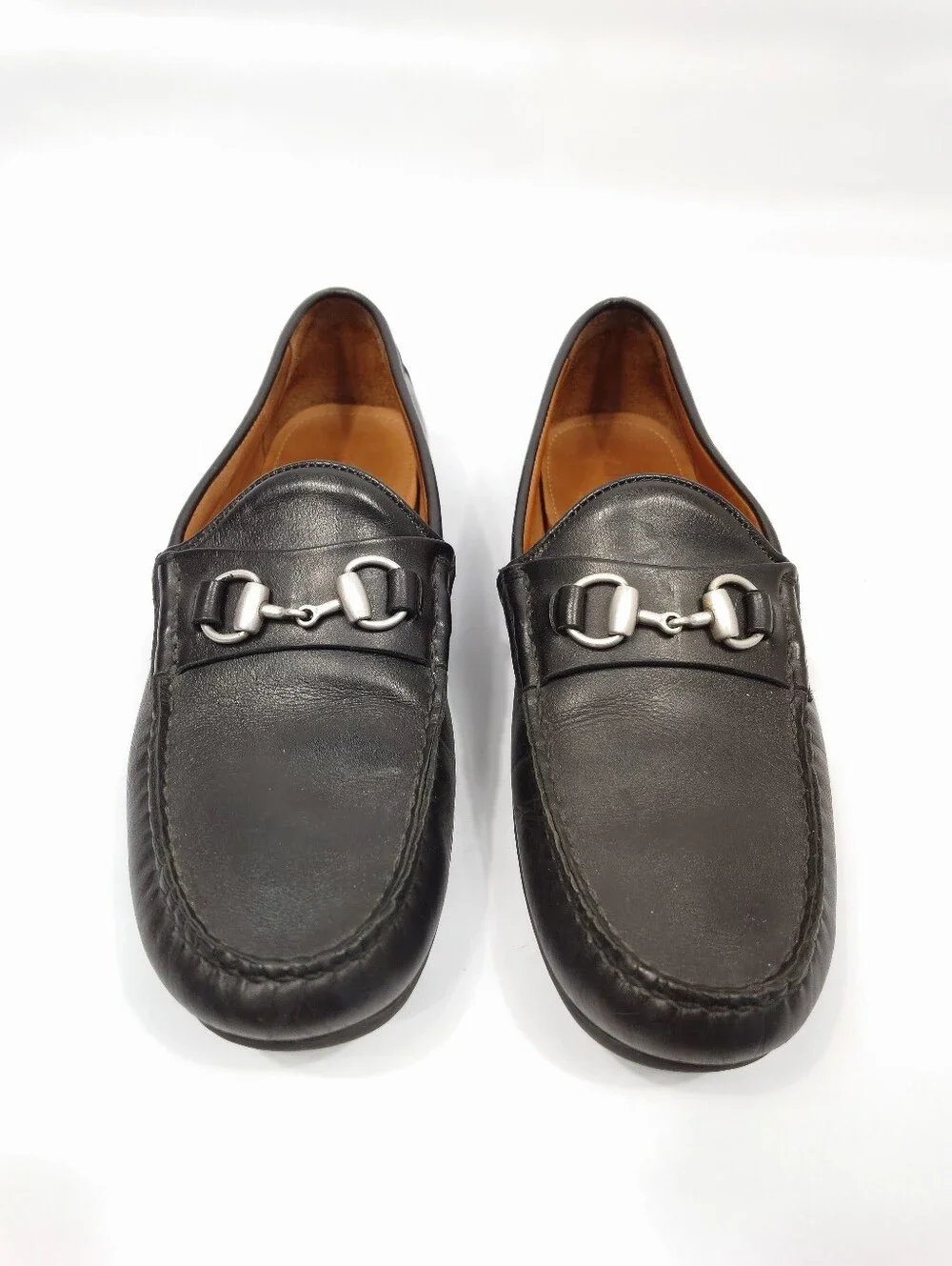 Allen Edmonds Sebastian 6362 Black Leather Horsebit Loafers Size 11 D
